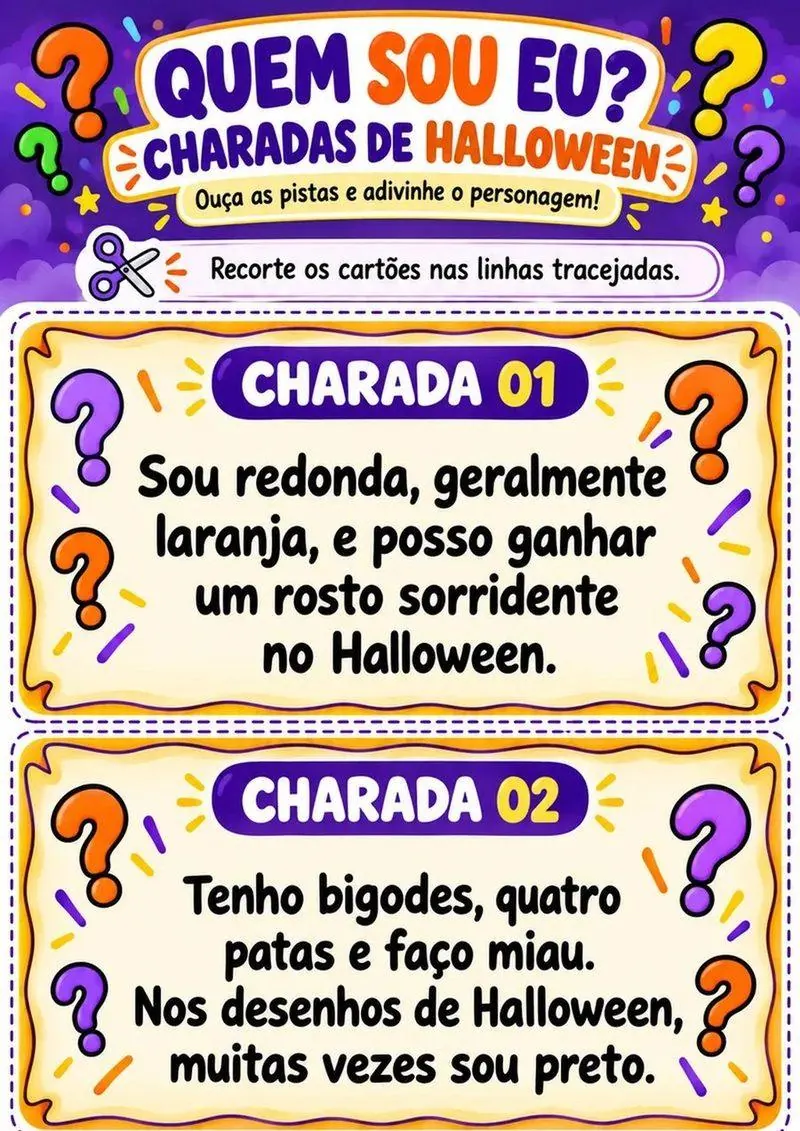 Página 8 do kit Halloween Escolar 2026