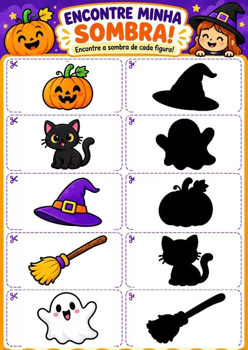 Página 9 do kit Halloween Escolar 2026