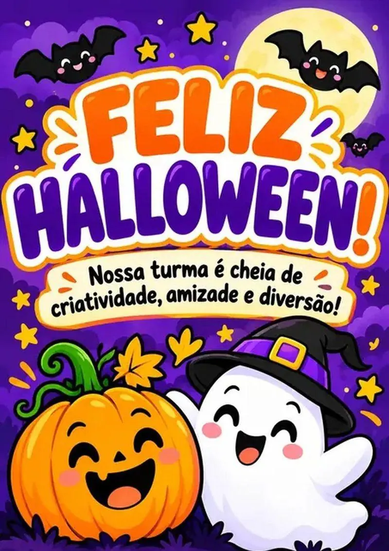 Página 18 do kit Halloween Escolar 2026