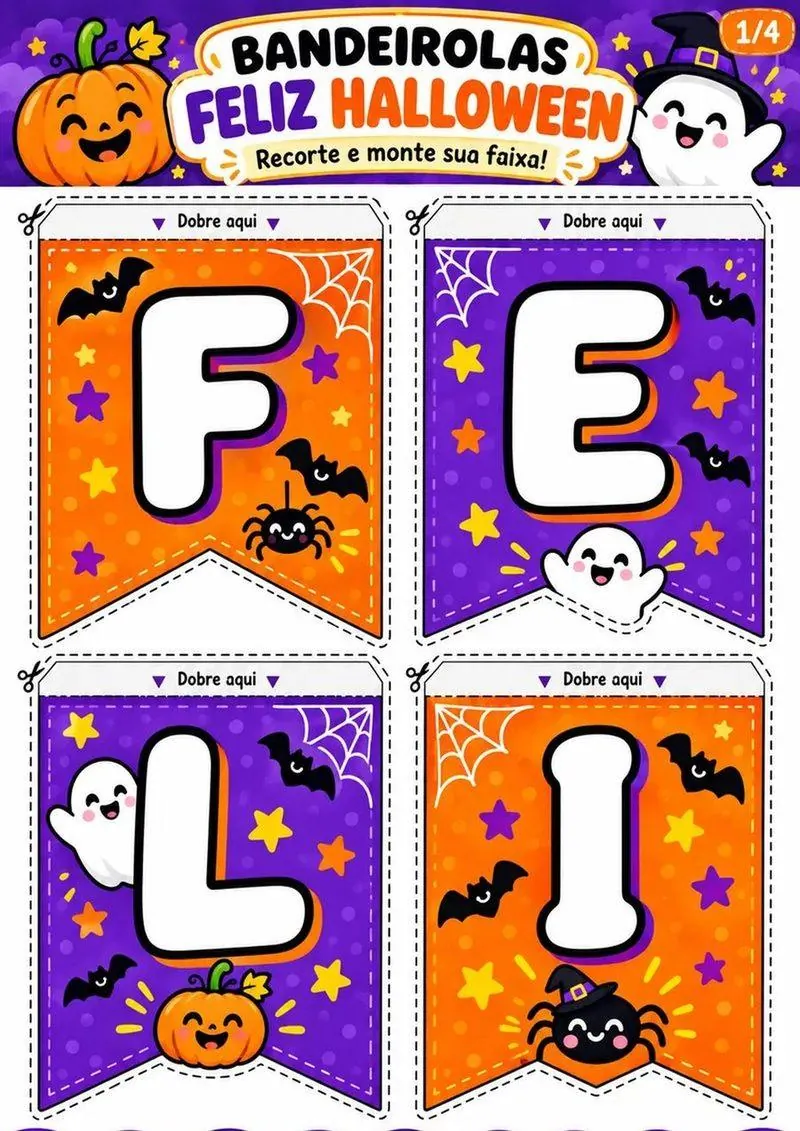 Página 20 do kit Halloween Escolar 2026