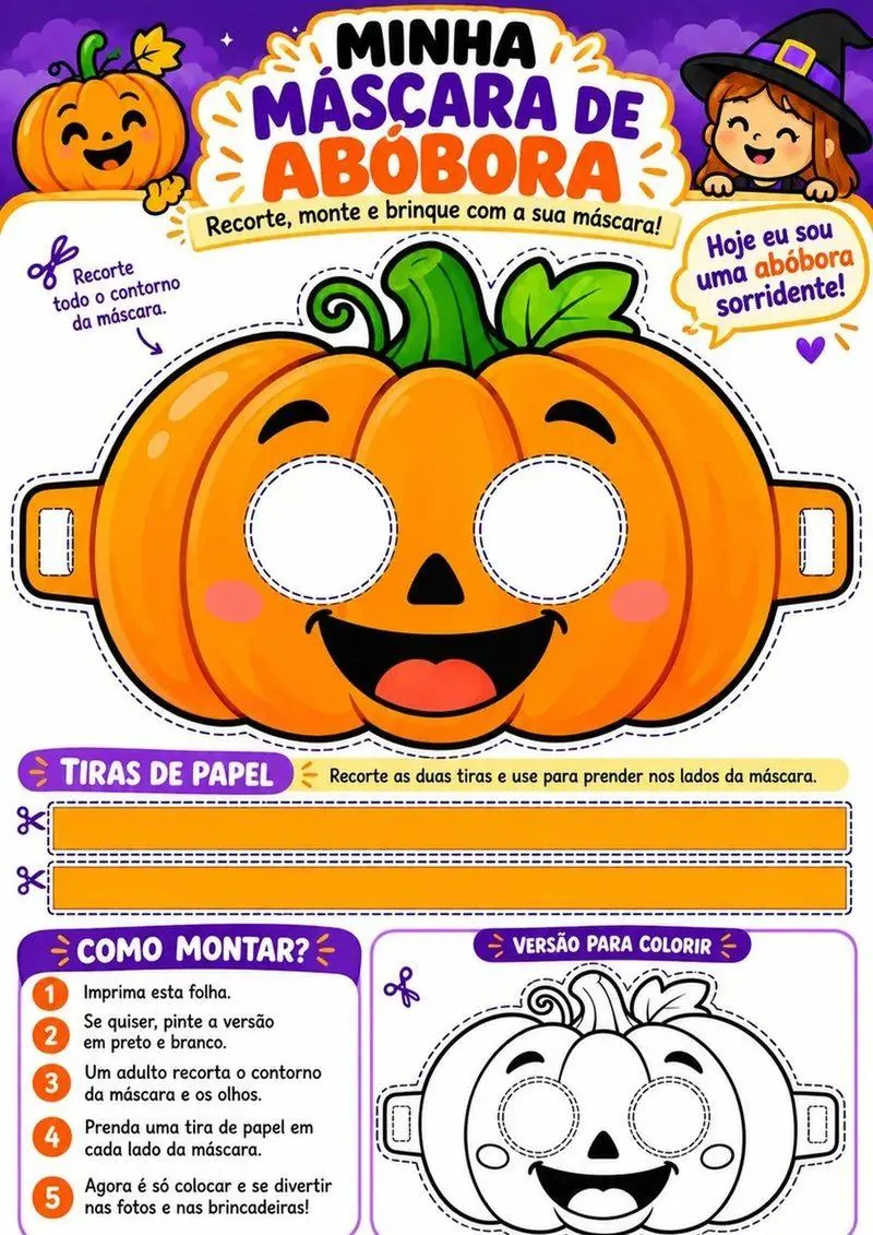 Página 24 do kit Halloween Escolar 2026