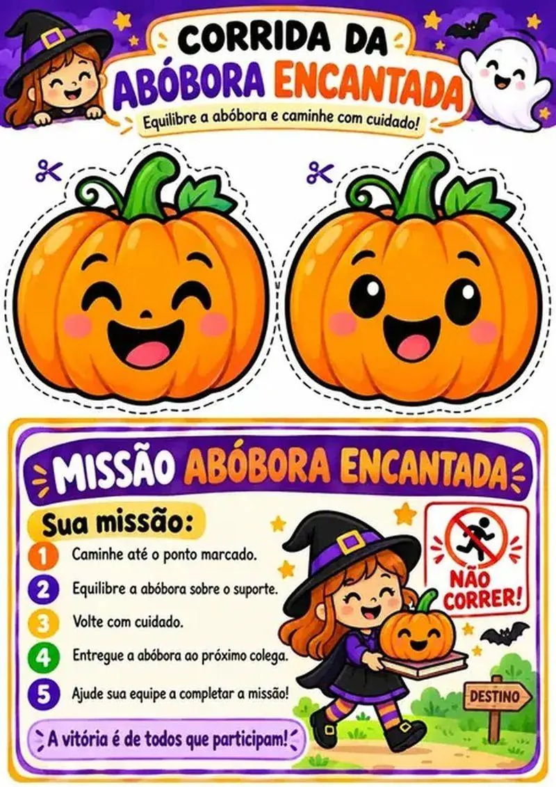 Página 29 do kit Halloween Escolar 2026