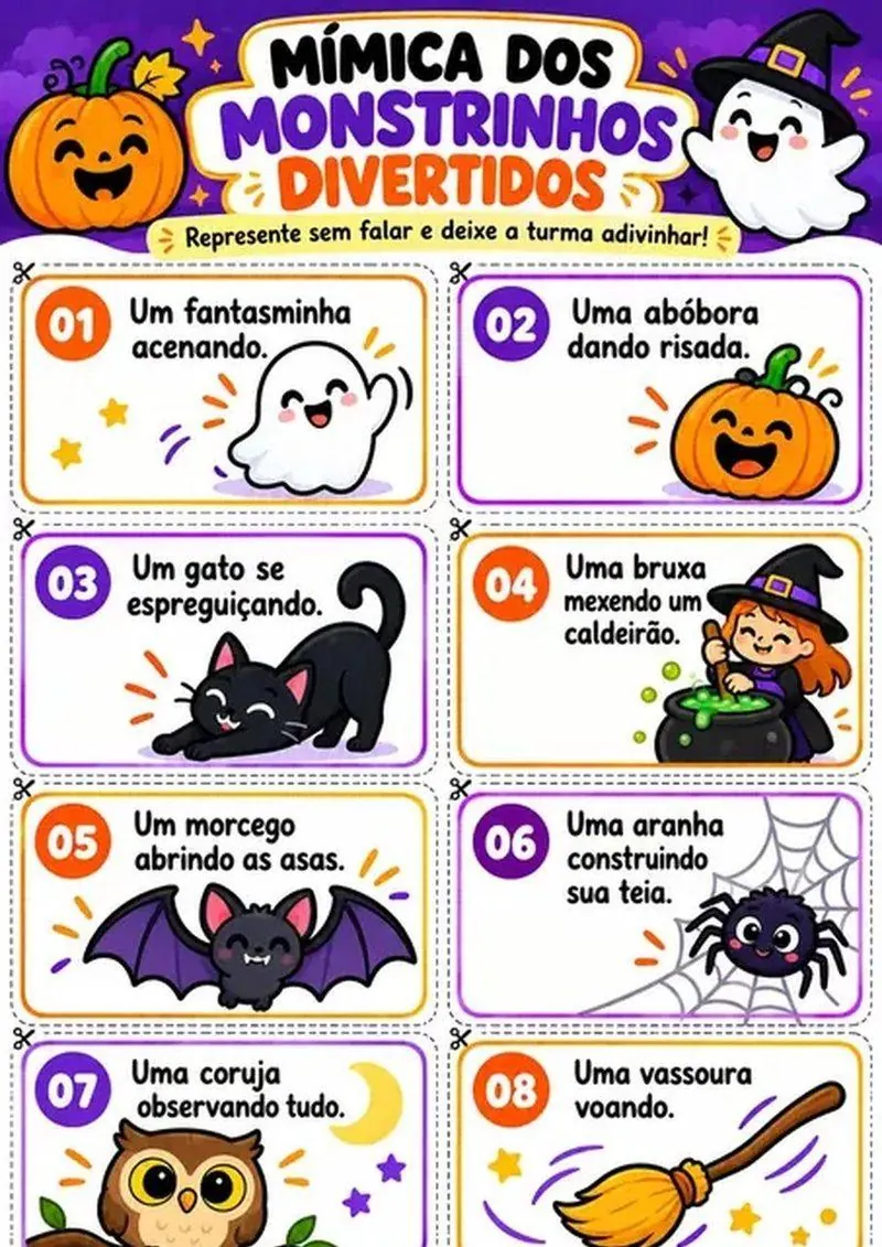 Página 30 do kit Halloween Escolar 2026