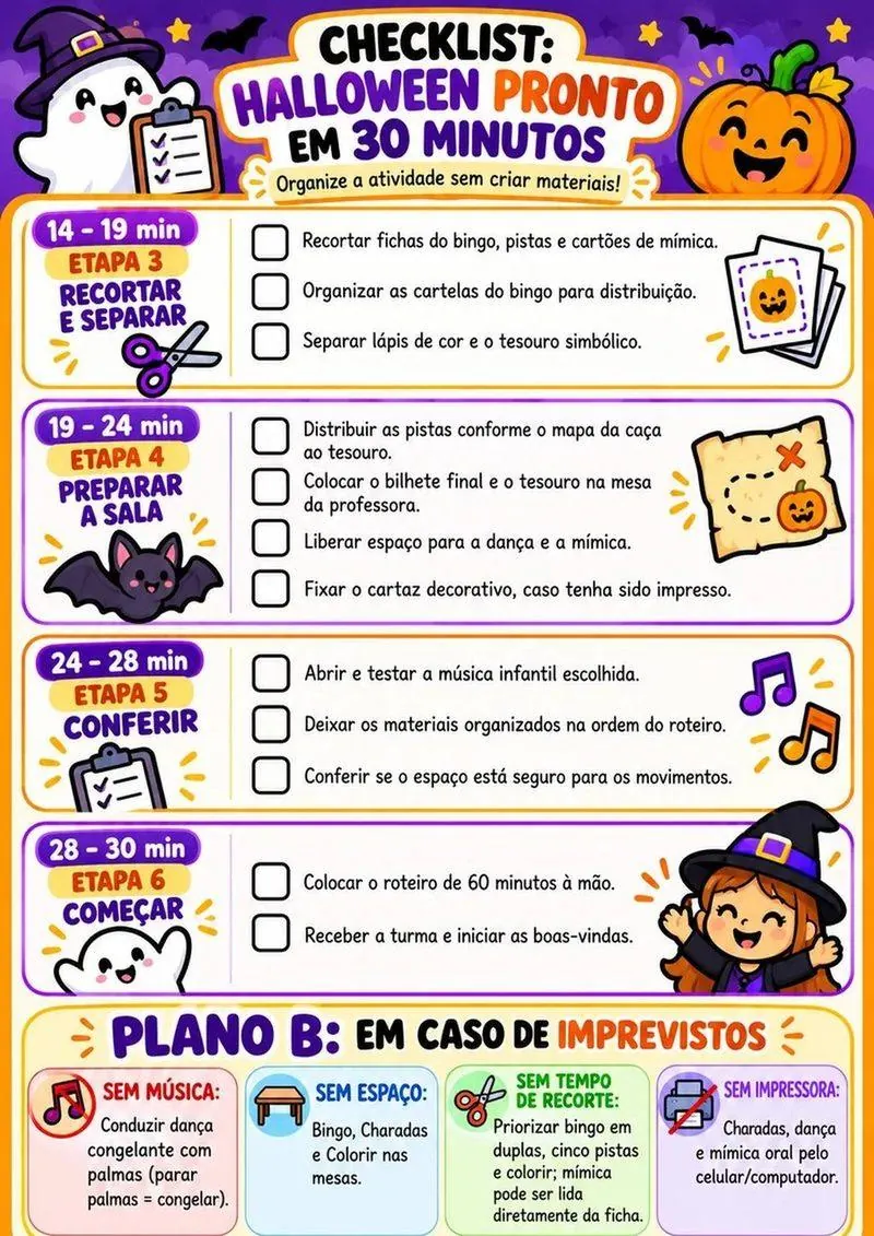 Página 33 do kit Halloween Escolar 2026
